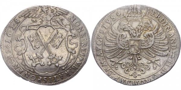 Regensburg Taler 1628 - Titel Ferdinands II.